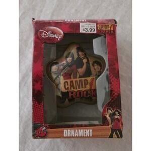 Rare Disney Camp Rock Star Ornament Boxed Plastic Band